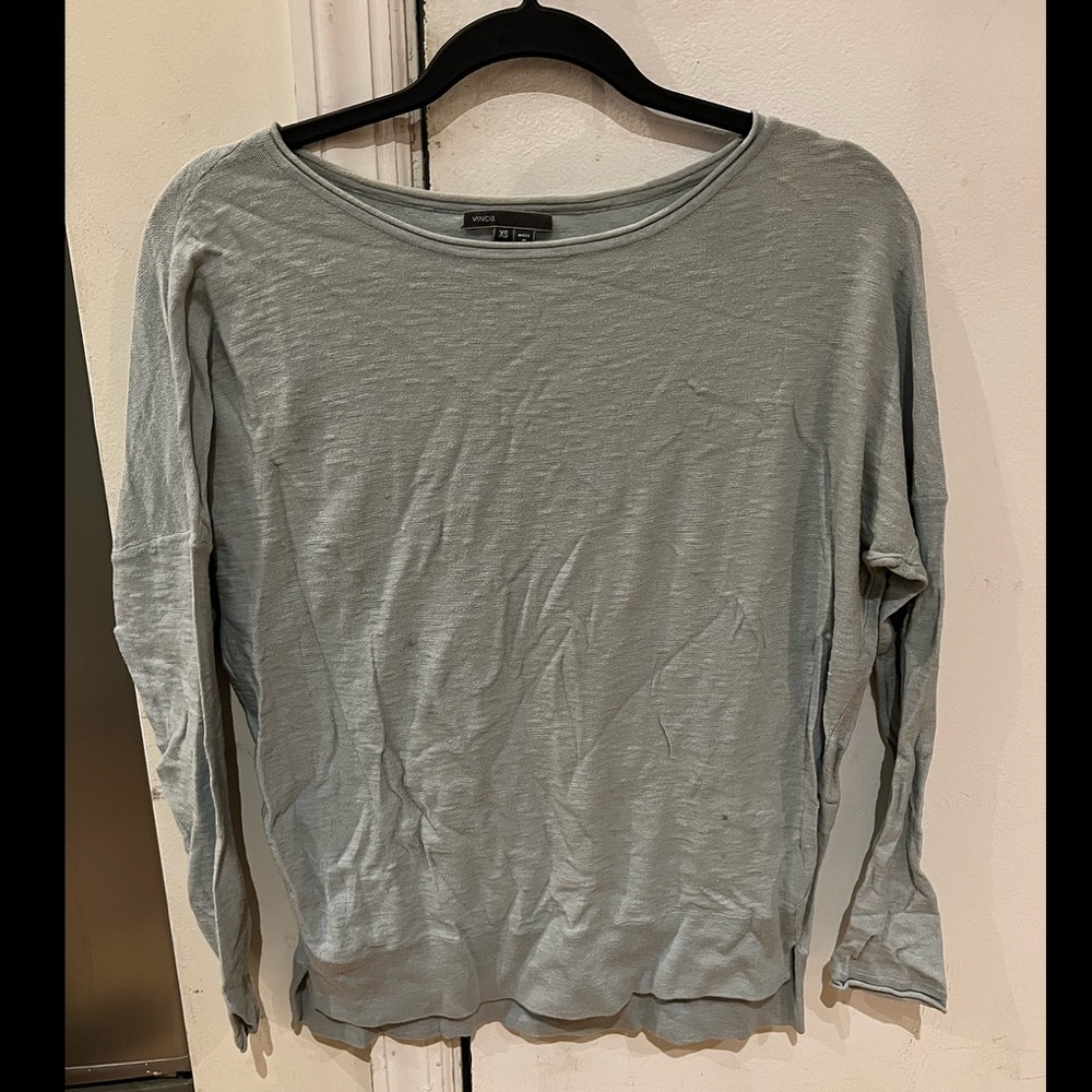 SOLD: Vince baby blue lightweight sweater